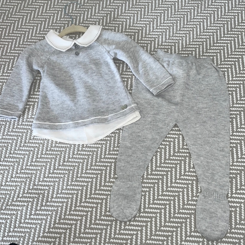 Paz Rodriguez knit set. NWT. 6m